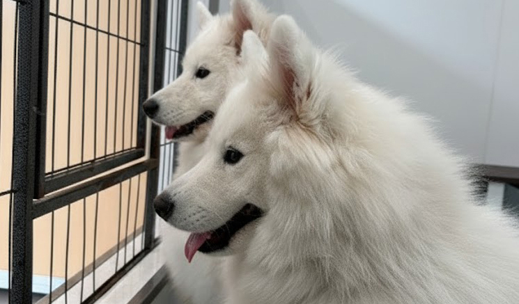 サモエドカフェに行ってきました。