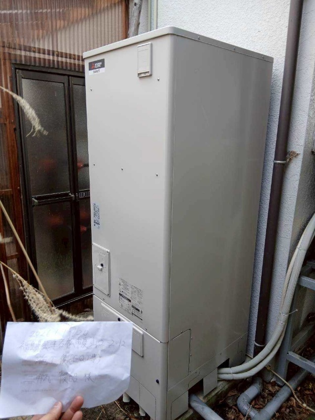 会津若松市 三菱電機SRT-VK377D 入替工事